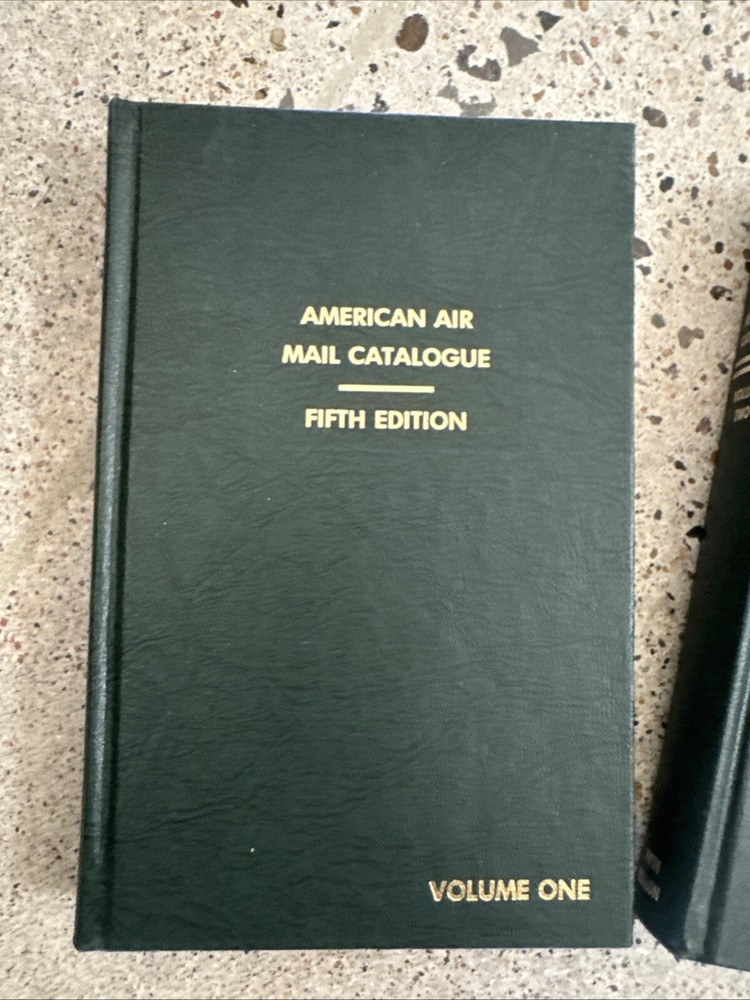 American Air Mail Catalog Vols I–V + 1990 Supplement Tarn Library Rare Clean