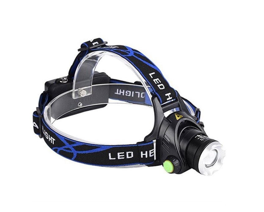 USB LED Chargeable Headlight Head Torch Light Flashlight Zoom Spotlight Durabl