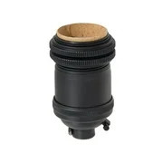 Solid Brass Keyless Sockets with Shade Rings