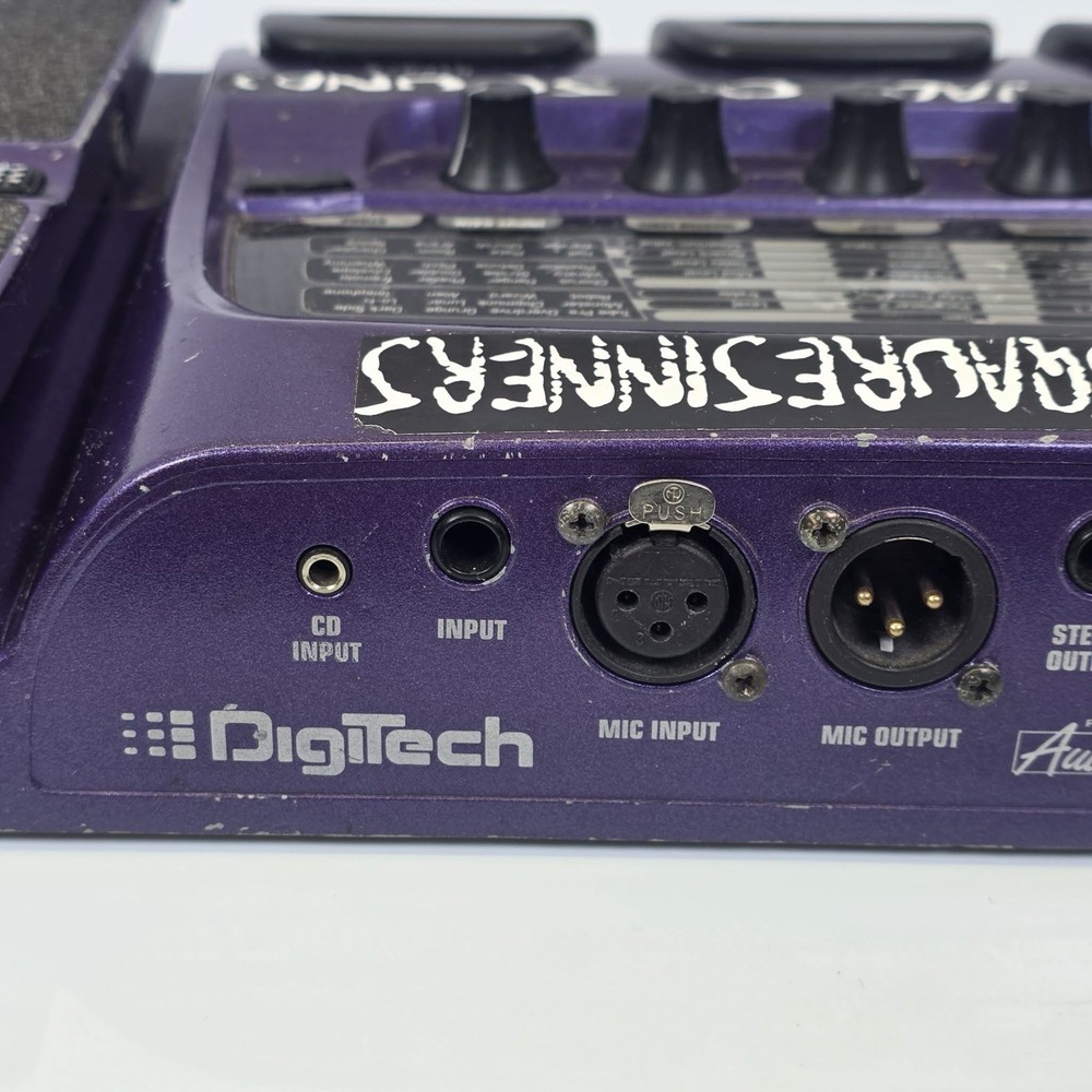 Used Digitech Vocal 300 Vocal Effects Processor Pedal NO Power Supply