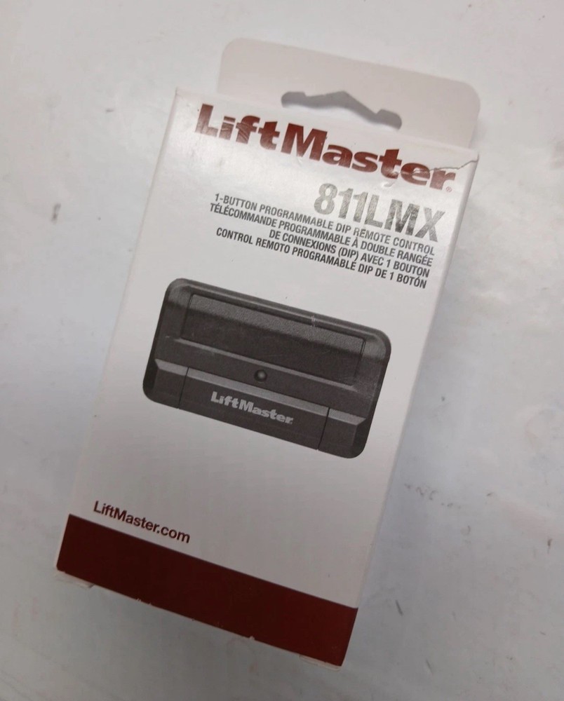 LiftMaster 811LMX 1 Button Programmable Dip Remote Control Genuine OEM Sensor