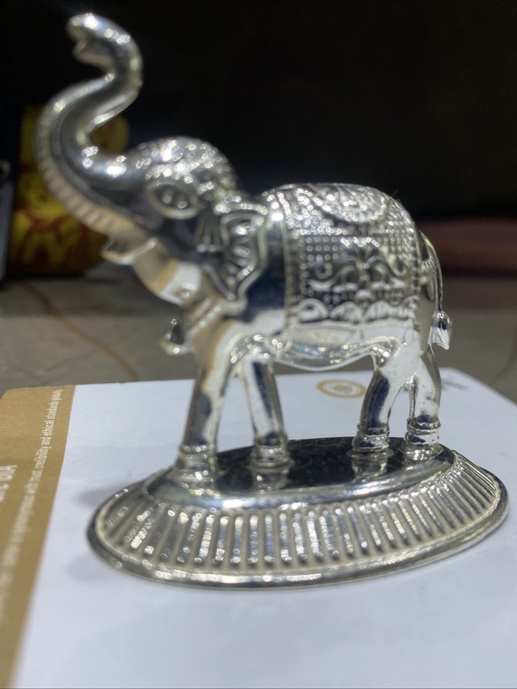 75% Purity Solid Silver Elephant 21 Gram
