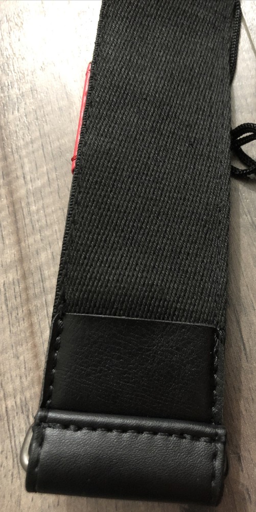 Leather Guitar Strap Adjustable Multicolor With 2 Pick Holders & Picks