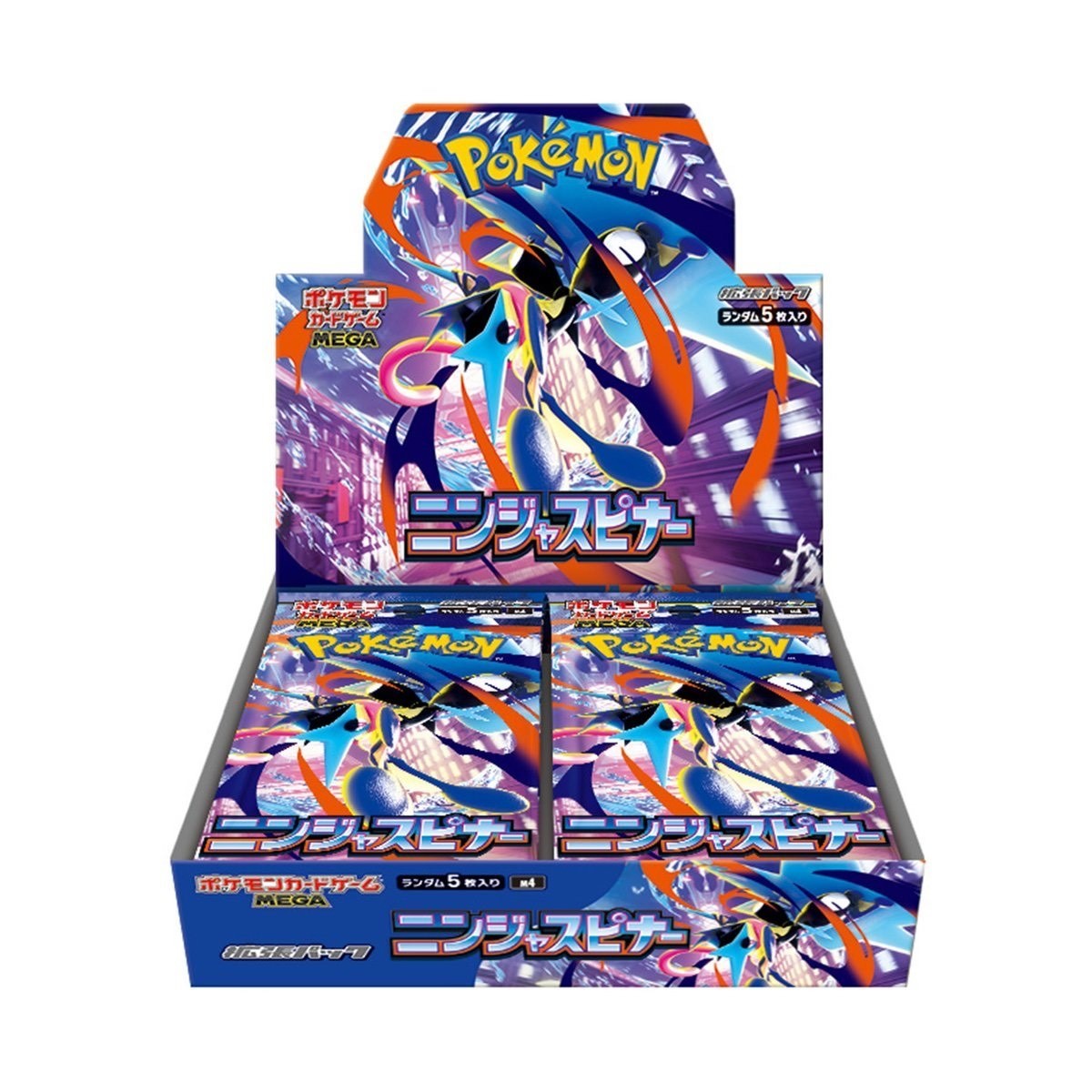 Pokemon Japanese Ninja Spinner M4 Booster Box Ship Sealed