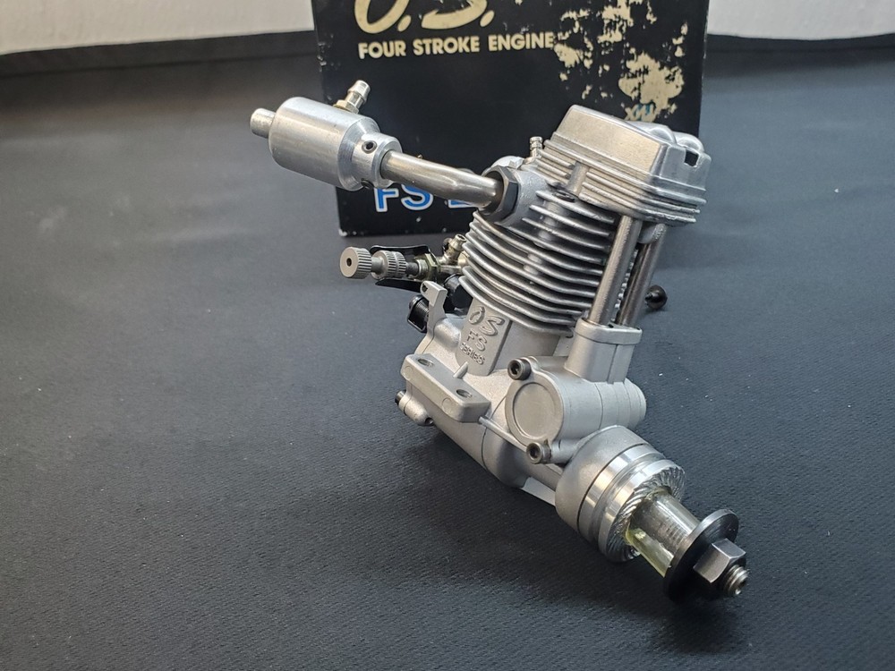 OS FS 20 FOUR STROKE, RC AIRPLANE ENGINE . LIGHTLY USED