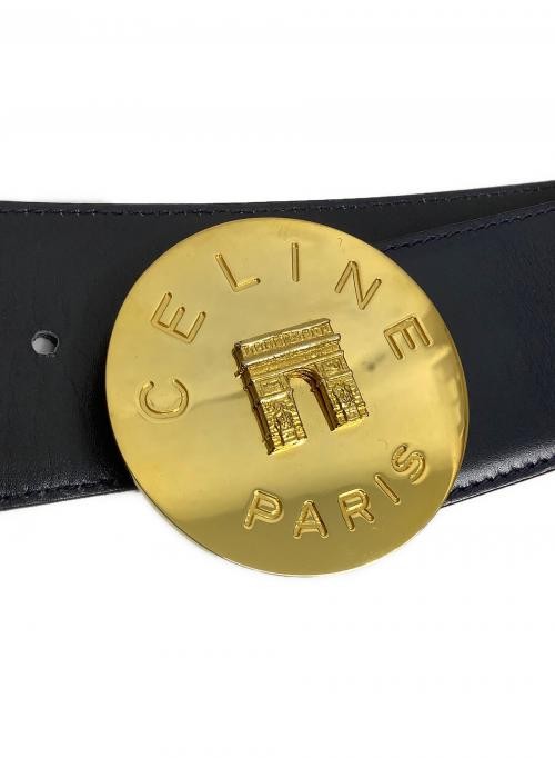 CELINE belt navy M12