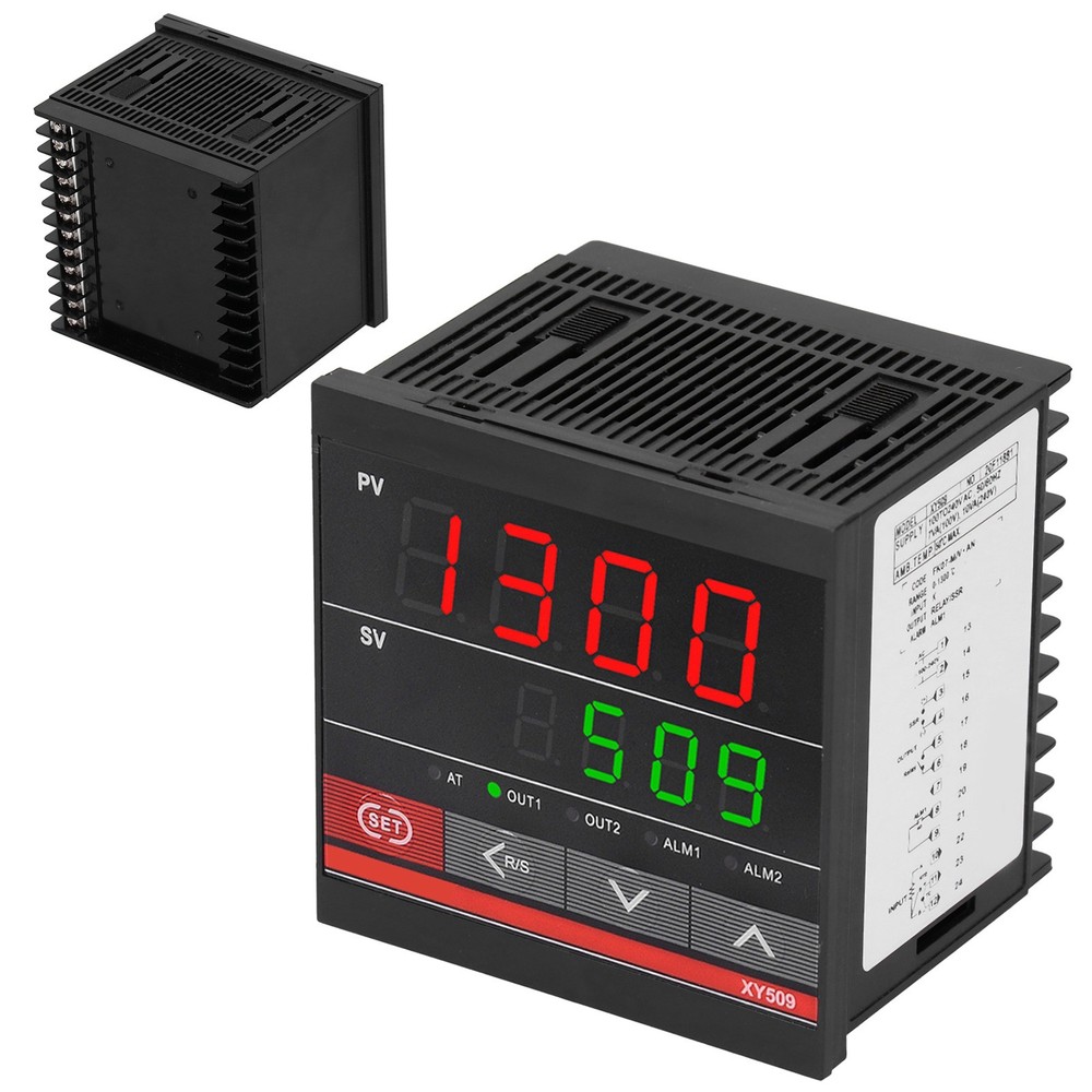Universal Temperature Controller Dual Display PID Heating And Cooling For