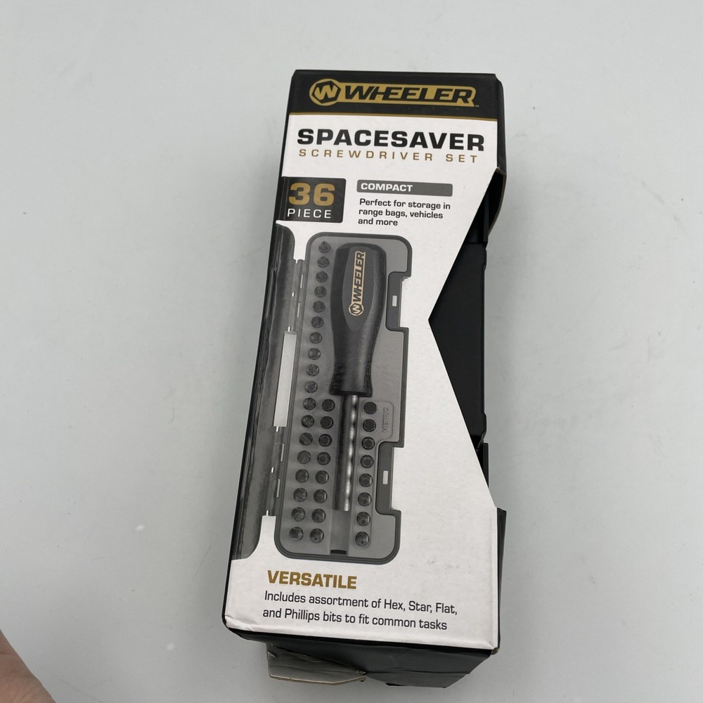 Wheeler 36 Piece Spacesaver Screwdriver Set