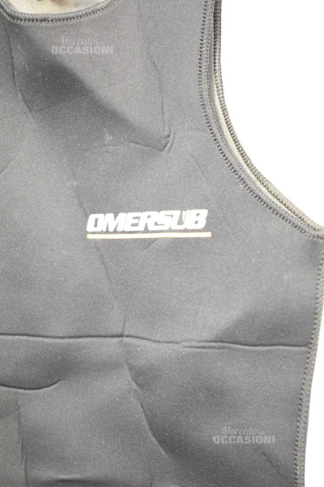 Women's Omersub Diving Vest Black Size S