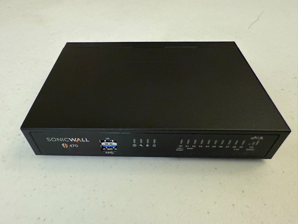 SonicWall TZ470 Firewall Appliance