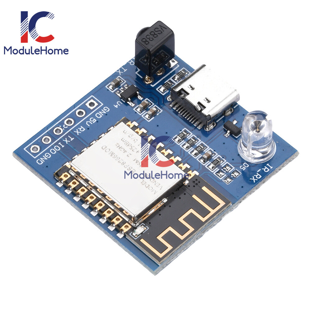 Type-C ESP8266 ESP-12F Development Board NEC Directive WIFI Transmission Module