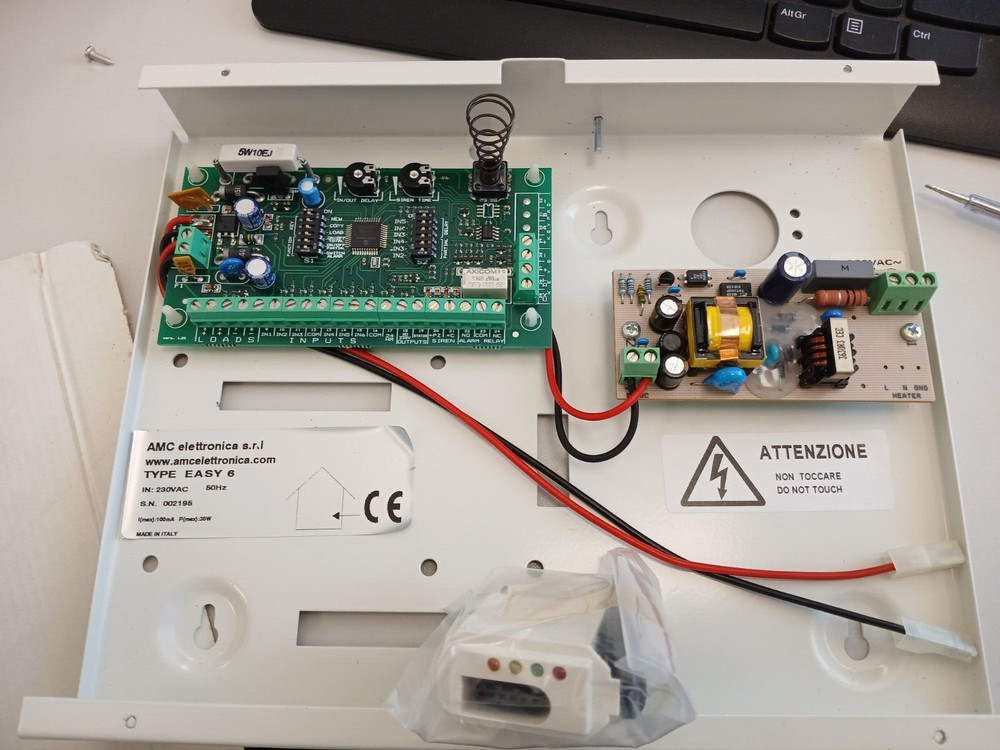 AMC EASY 6 ANTI-THEFT CONTROL PANEL