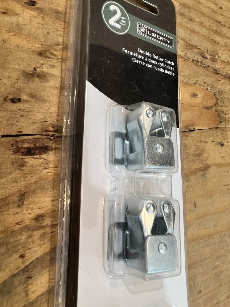 Liberty 38502 Double Roller Catch Zinc Plated (2 per pack)