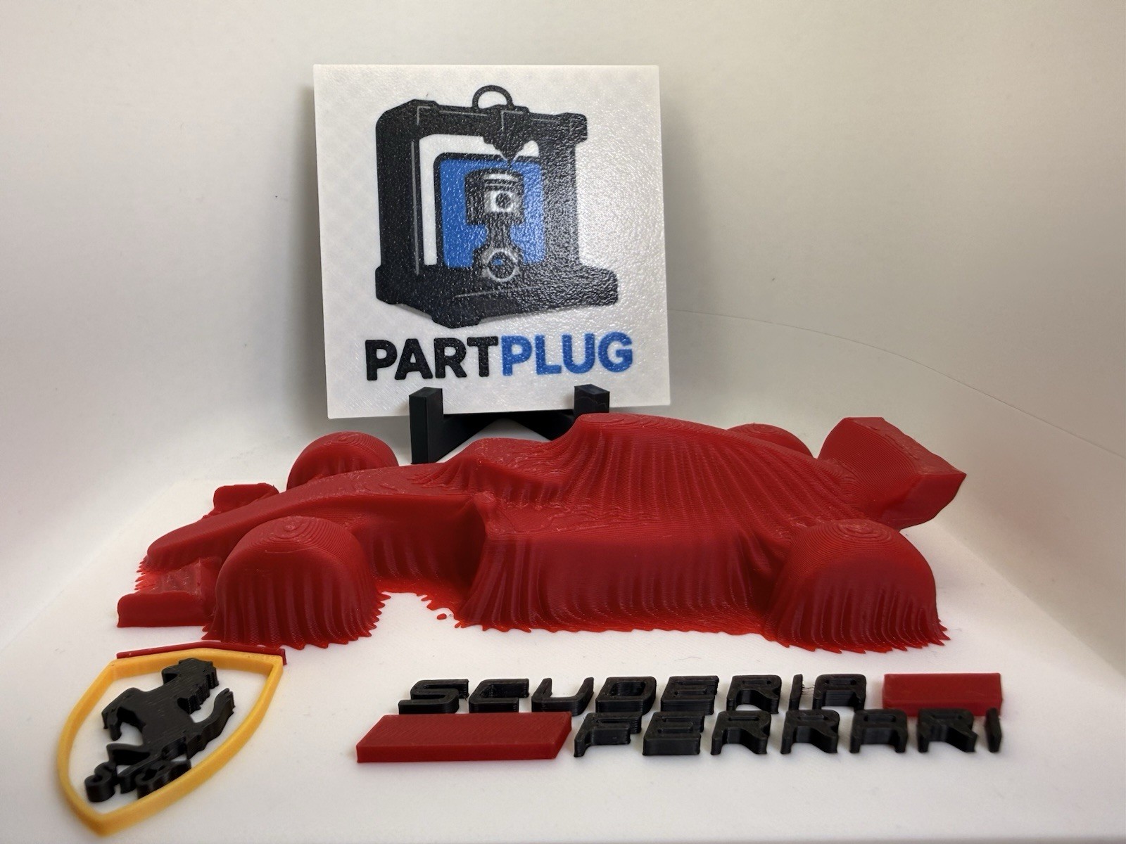 Ferrari F1 Car Reveal Art For Desk Man Cave Office boyfriend Gift Scuderia Wall