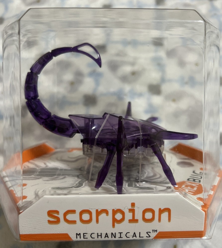 HEXBUG SCORPION PURPLE BRAND NEW Micro Robotic Creatures