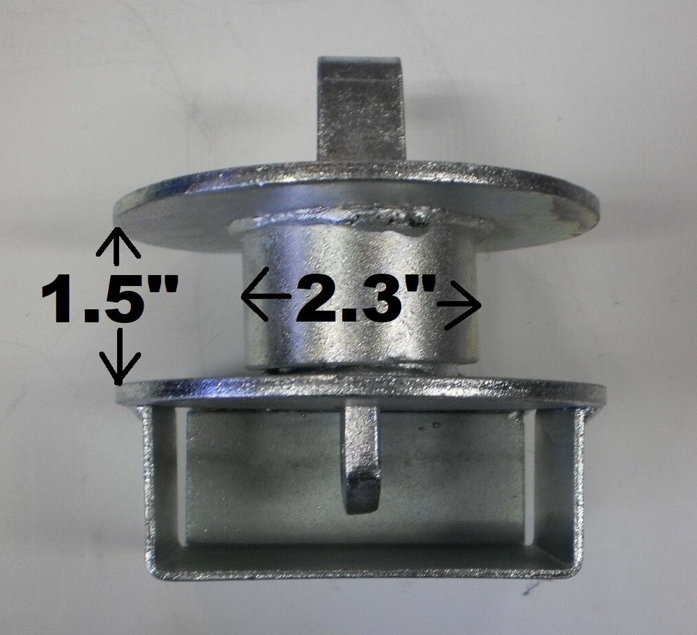 Pintle Lunette Ring Eye Trailer coupler hitch Lock NEW