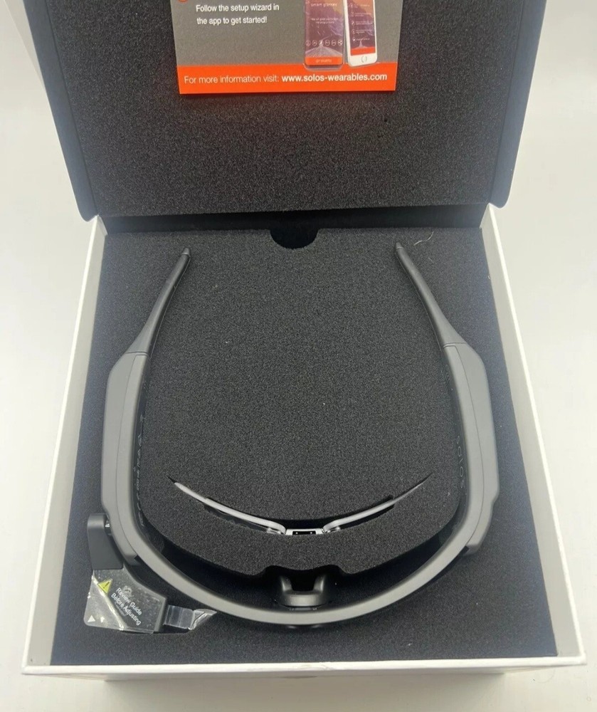 Solos Smart Glasses - Widescreen Display Compatible With Apple/ Android 33004500