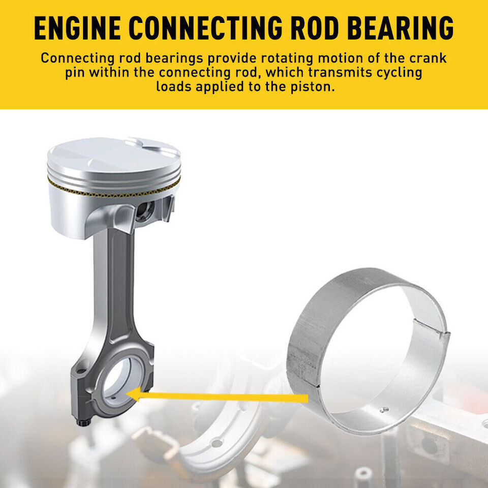 Crankshaft Rods Bearing Kit Fits For Hyundai Sonata Kia Forte Optima 2.4L DOHC
