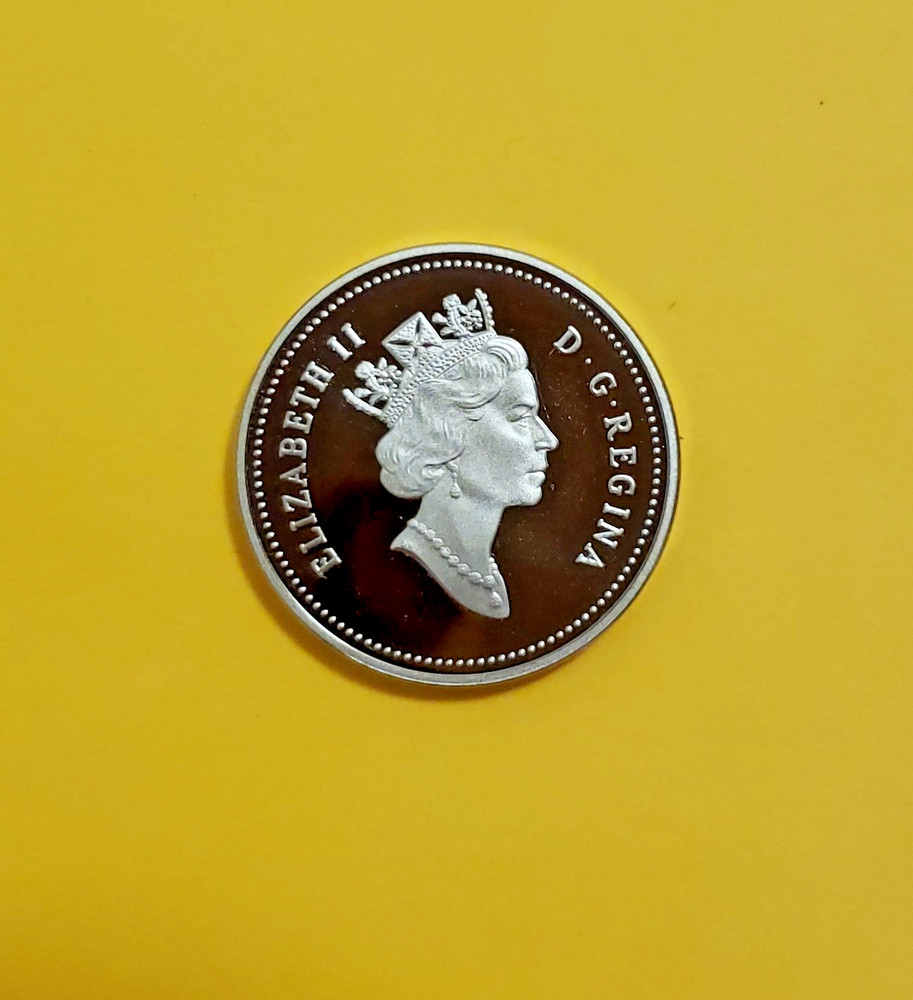 1990 Canadian Proof Nickel