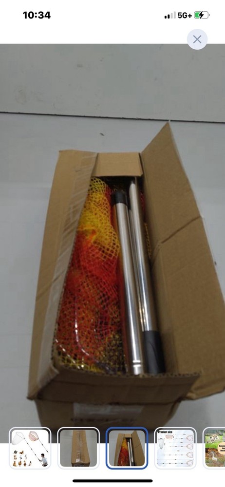 Chicken Catching Net Set – 2 Nets with Adjustable 74 Inch Pole, Lightweight Bird