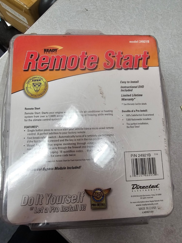 remote start model 24921B