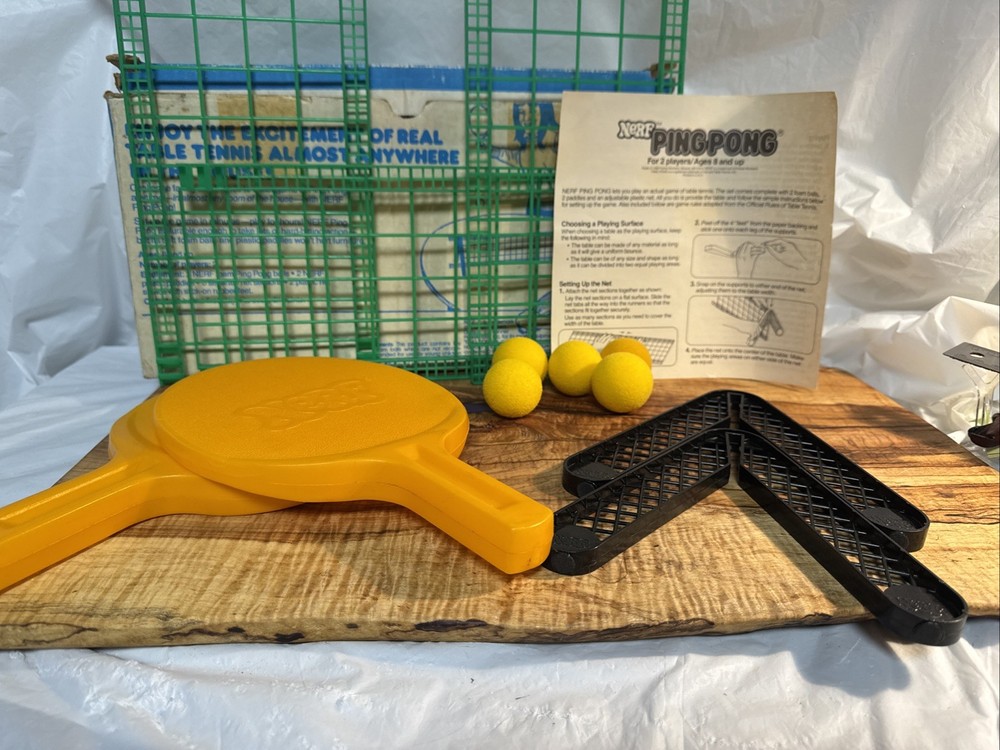 Nerf - Ping Pong game. Parker Brothers - Complete