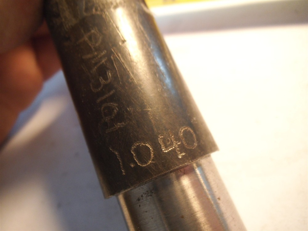 1.040 CYLINDRICAL THREAD PLUG GAUGE GAGE PM-3101