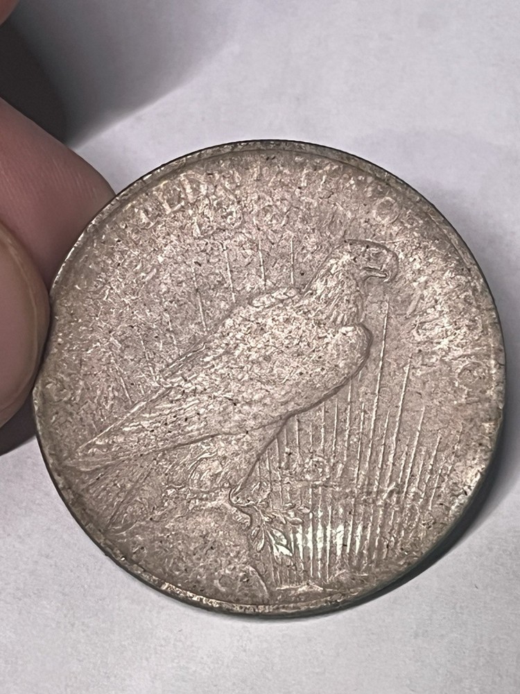 1922 P SILVER PEACE DOLLAR FREE SHIPPING