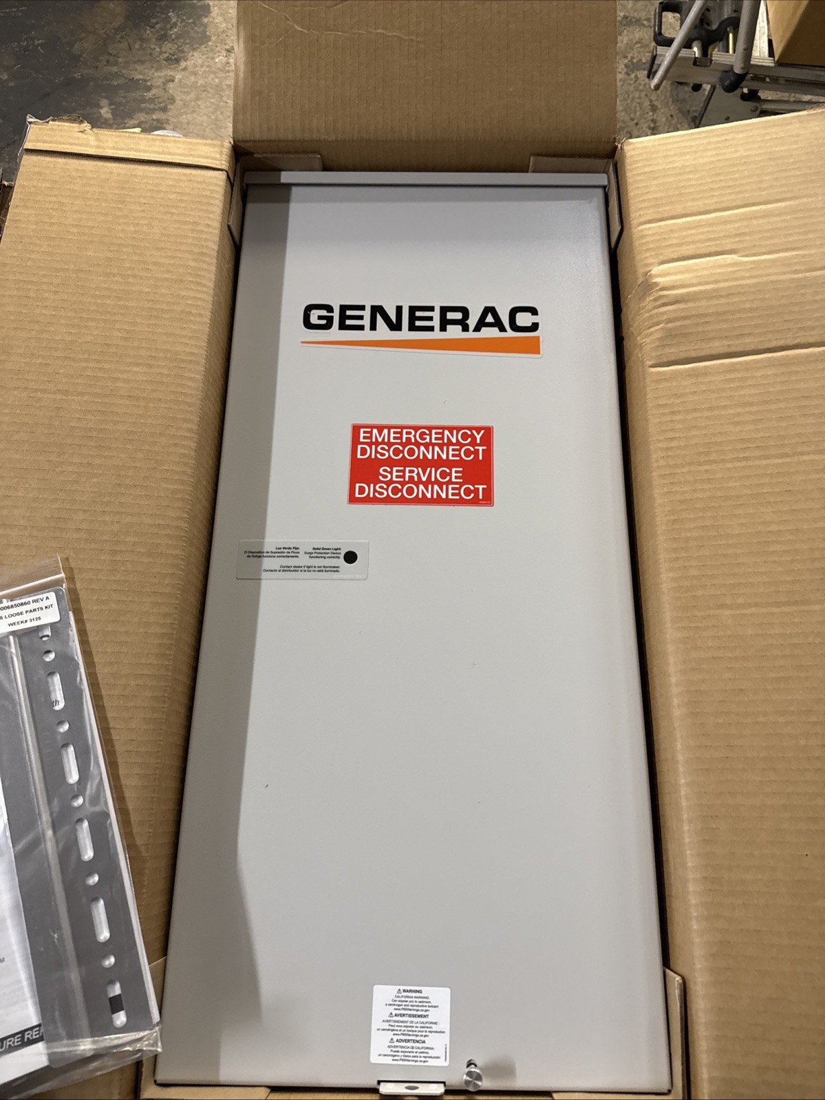 Generac Next Gen. 200A Service Entr. Rated Transfer Switch-Built in Surge P2-14