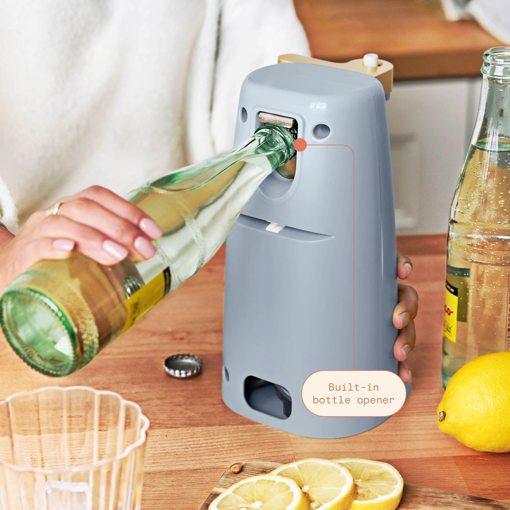 Easy-Prep Electric Can Opener, Cornflower Blue