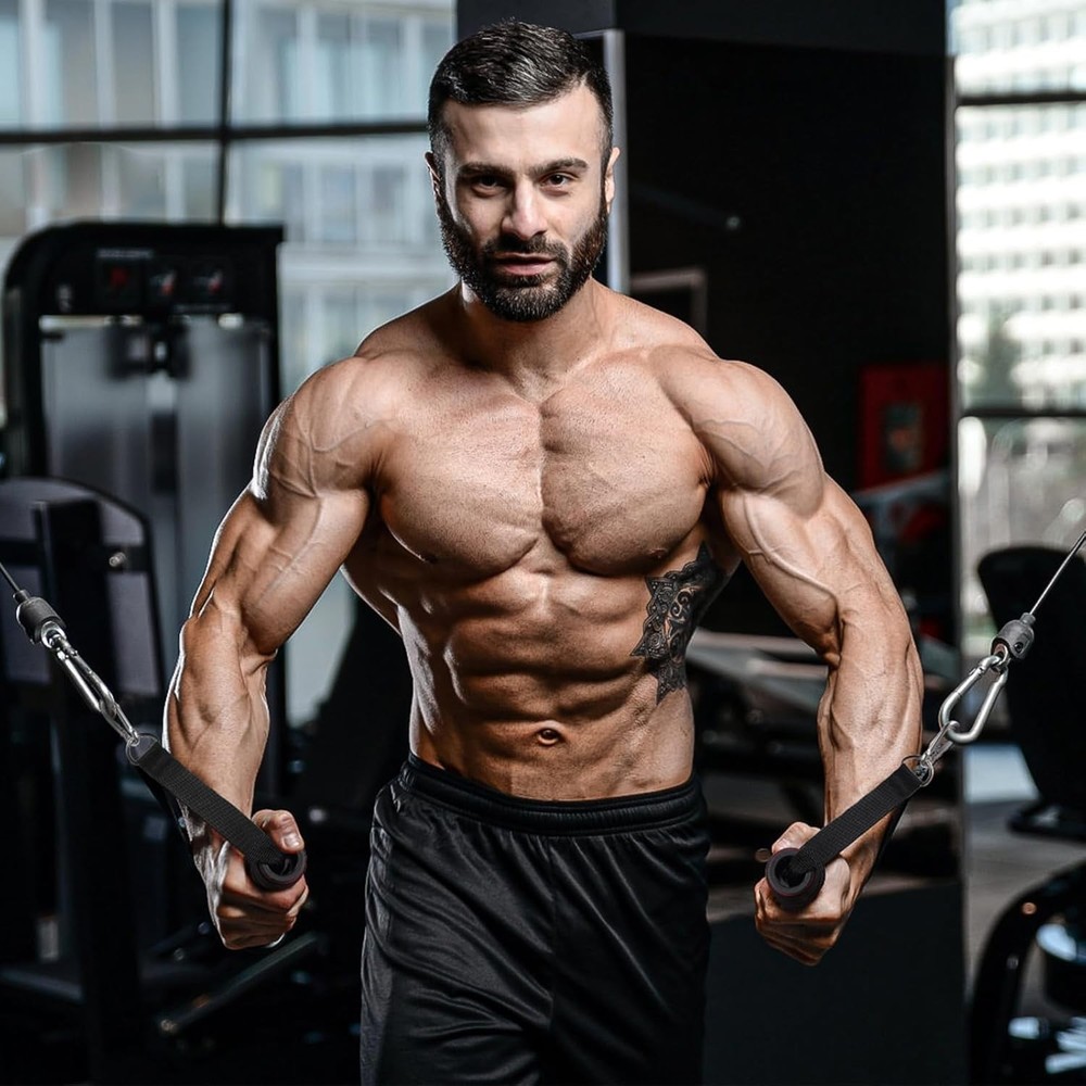 flintronic Exercise Handle, Resistance Bands Handle, Replacement Handle Attachme