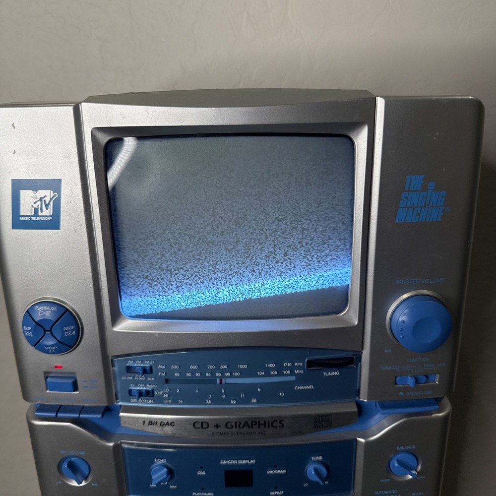 MTV The Singing Machine Karaoke EUC Read Description