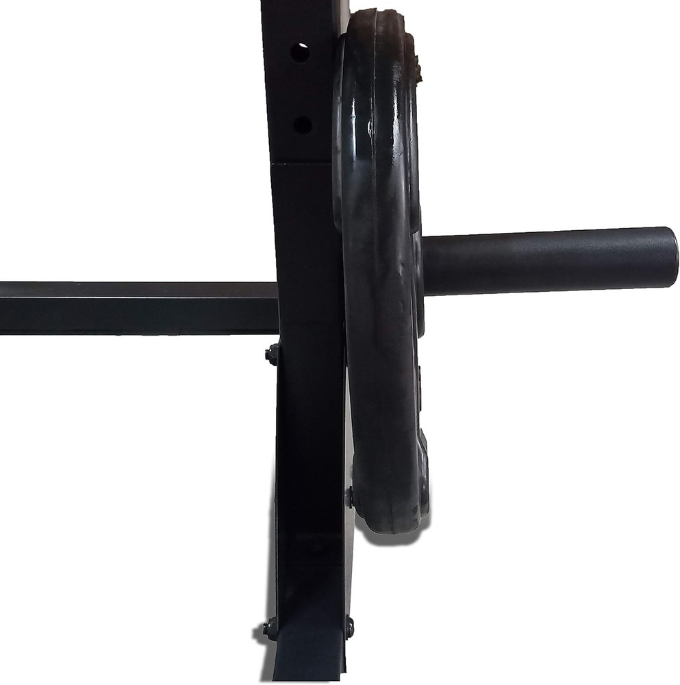 Adjustable Olympic Weight Plate Holders for Power Rack - Space-Saving Design