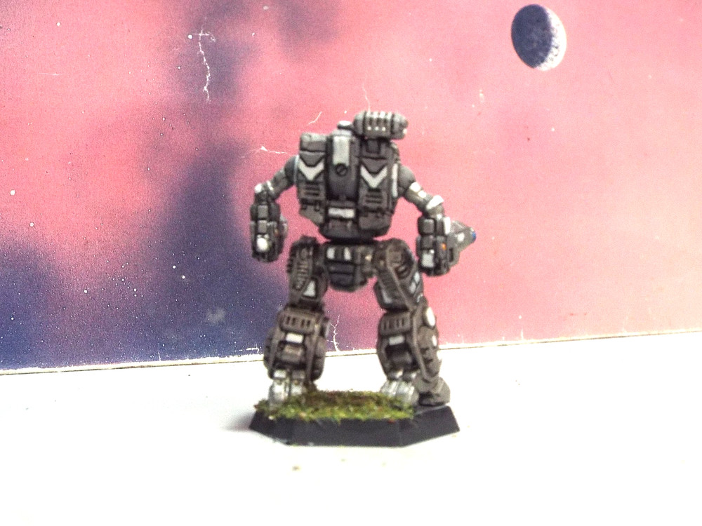 BATTLETECH HELLBRINGER [CLAN SMOKE JAGUAR] (CATALYST, PLASTIC, PAINTED)