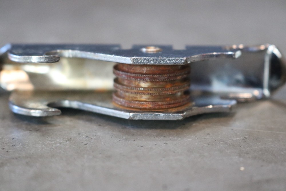 VTG TORTOISE BAKELITE BOTTLE OPENER KNIFE SHARPENER