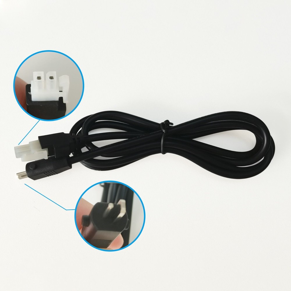 Tempur-pedic Ergo Ease Input Power Cord Cable Power Prong and Adjustable Base