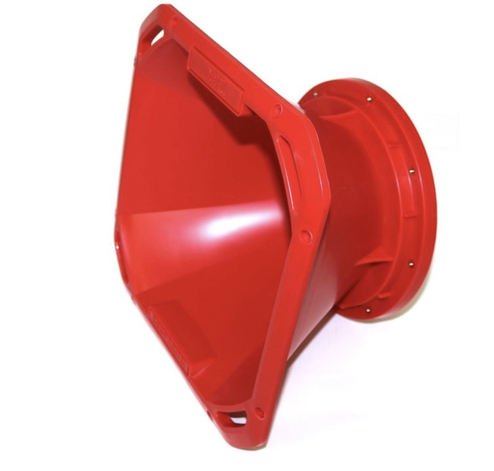 DEEJAY LED TBHDIF PROFESSIONAL HORN (8" MID RANGE SPEAKER DIFFUSER HORN) LA HORN