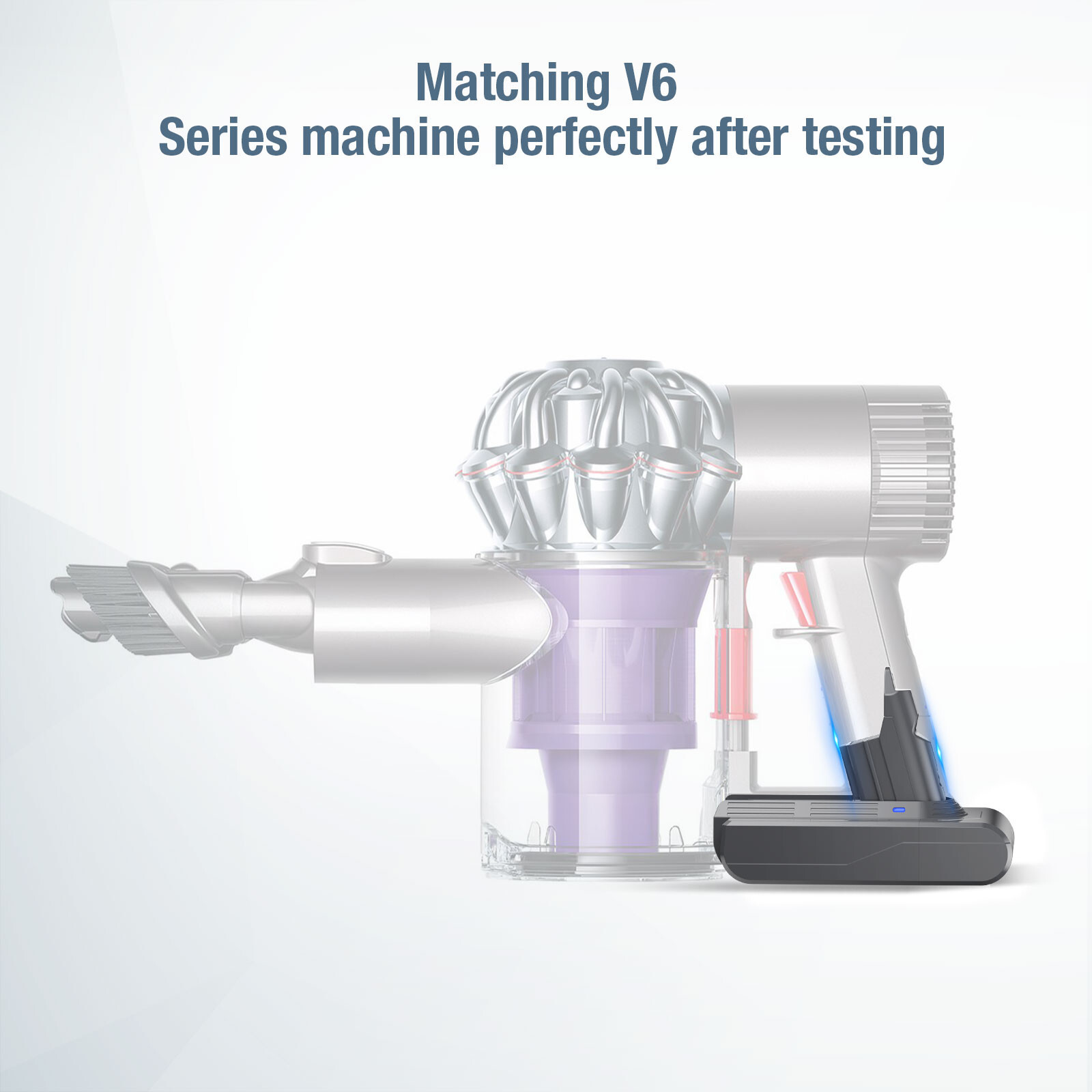 21.6V V6 Battery Replacement For Dyson SV03 SV04 SV09 DC58 DC59 Handheld Anima