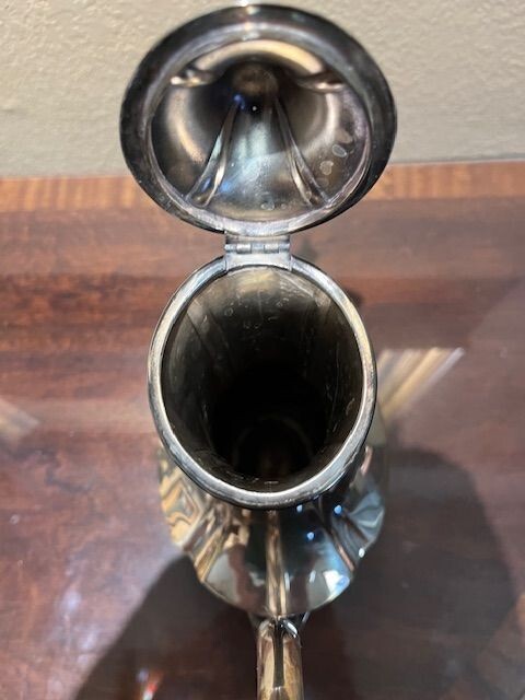 Beautiful PAIRPOINT SHEFFIELD SILVER PLATED 3 pc. Coffee Set EXC. COND.