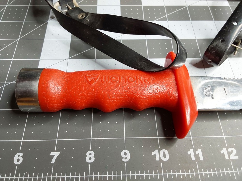 Wenoka Divers Knife Fixed Blade Model 7793