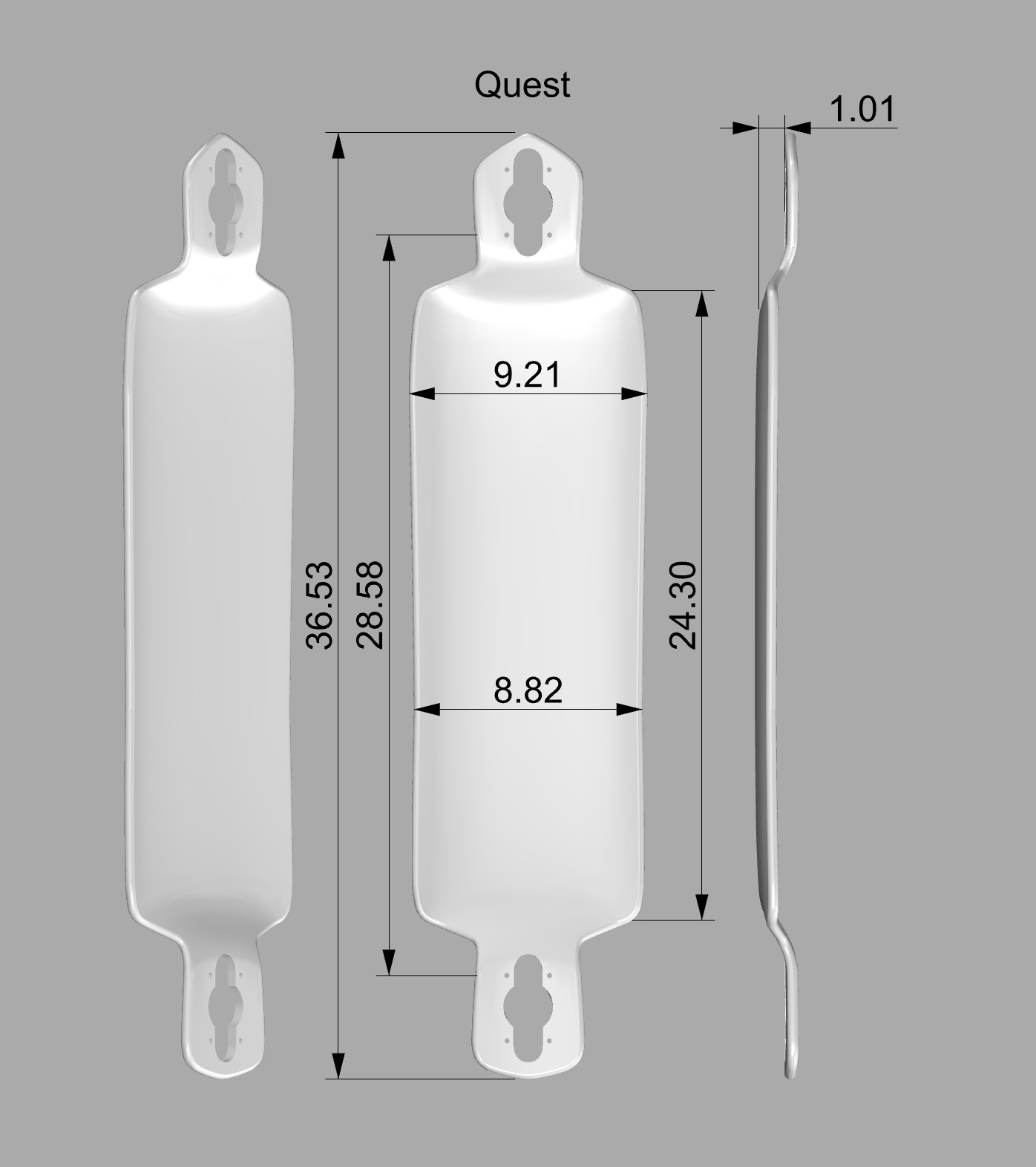 Pantheon Quest Longboard Complete Bear Gen 6 155 Seismic Alpha LDP Mango -Extras