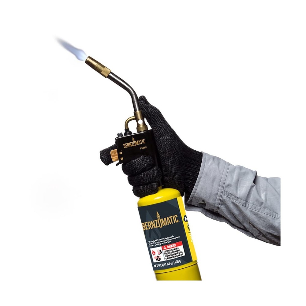 Bernzomatic TS4000 Trigger Start Torch 361524 (TS4000 Torch + 3 Pack Map Pro ...