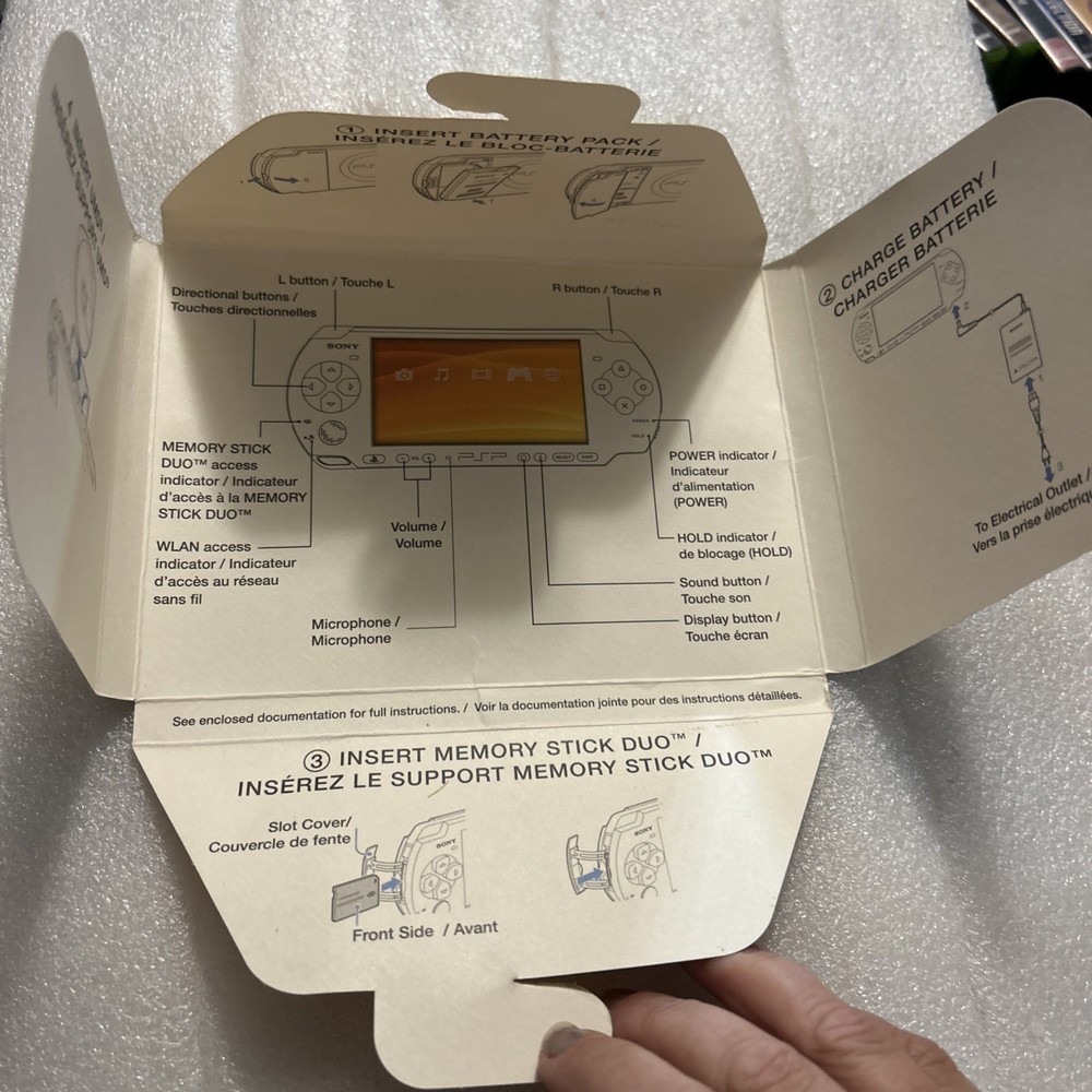 psp operating manual Game Control Box 15