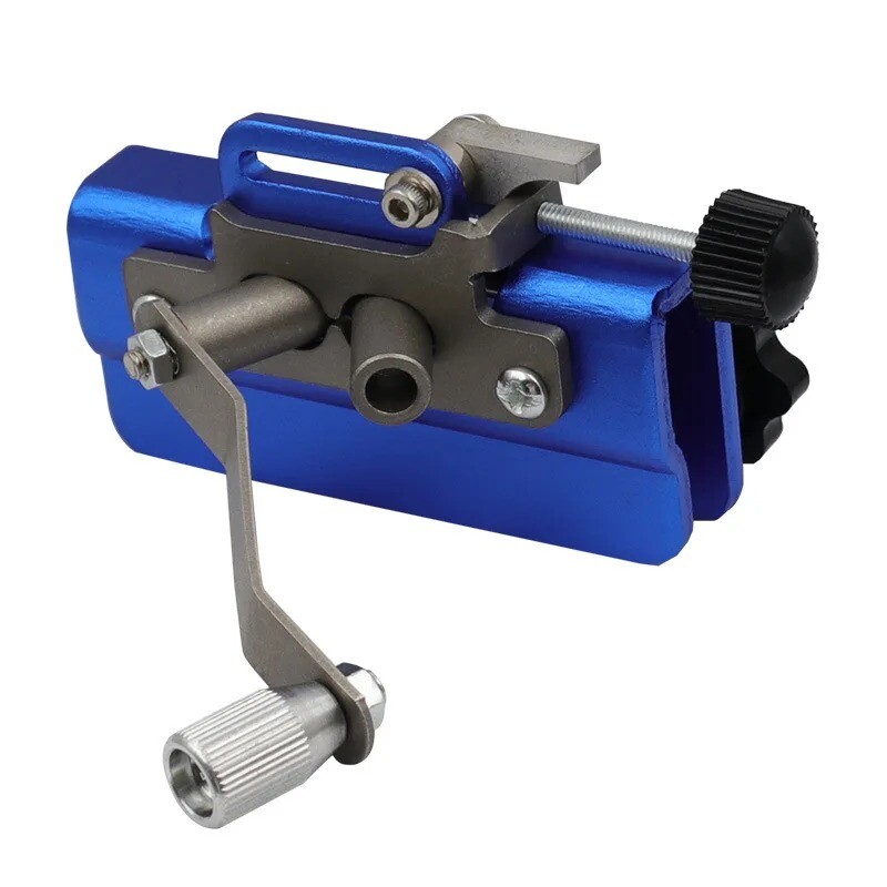 Hand Crank Chain Grinder Home Use Handheld Chainsaw Grinding Chain Tool
