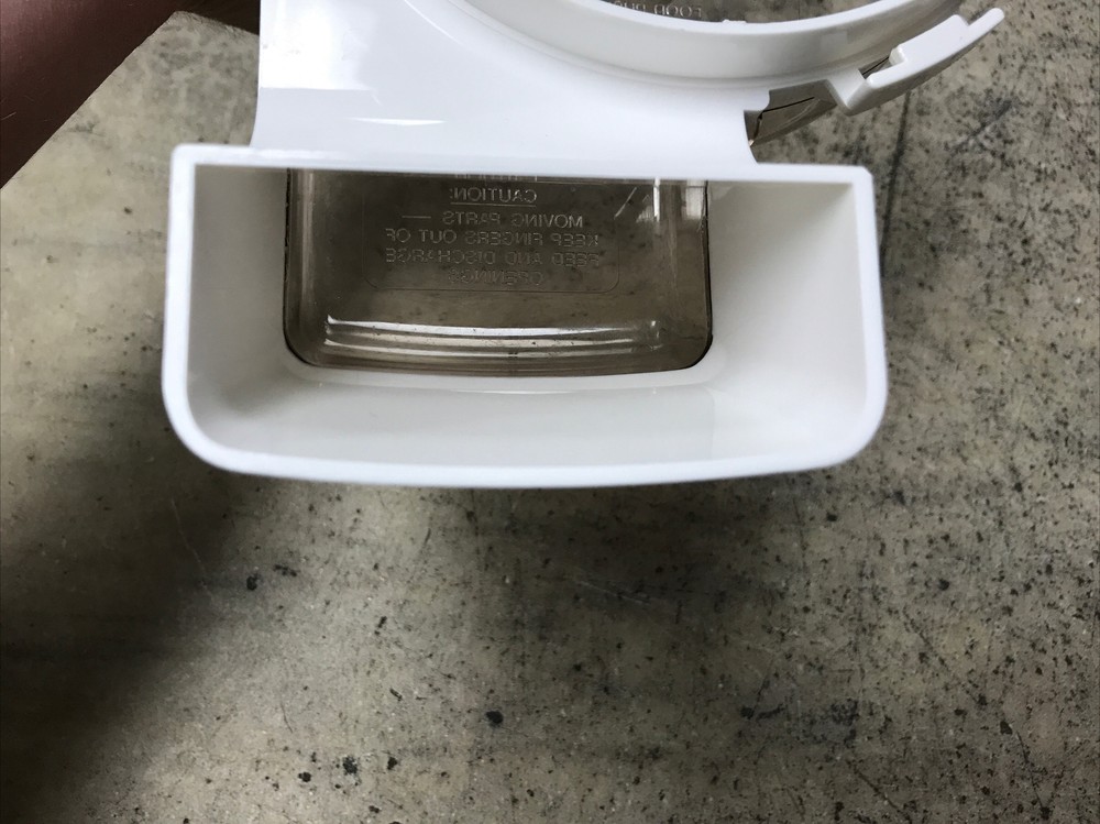 Hamilton Beach Emmie Food Processor 544 Replacement Part Lid W/ Chute Fast Ship