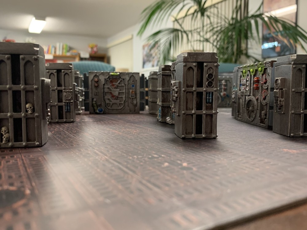 Warhammer 40k Boarding Actions Terrain *PAINTED*