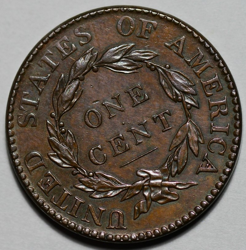 1818 Coronet Head Large Cent - US 1c Copper Coin