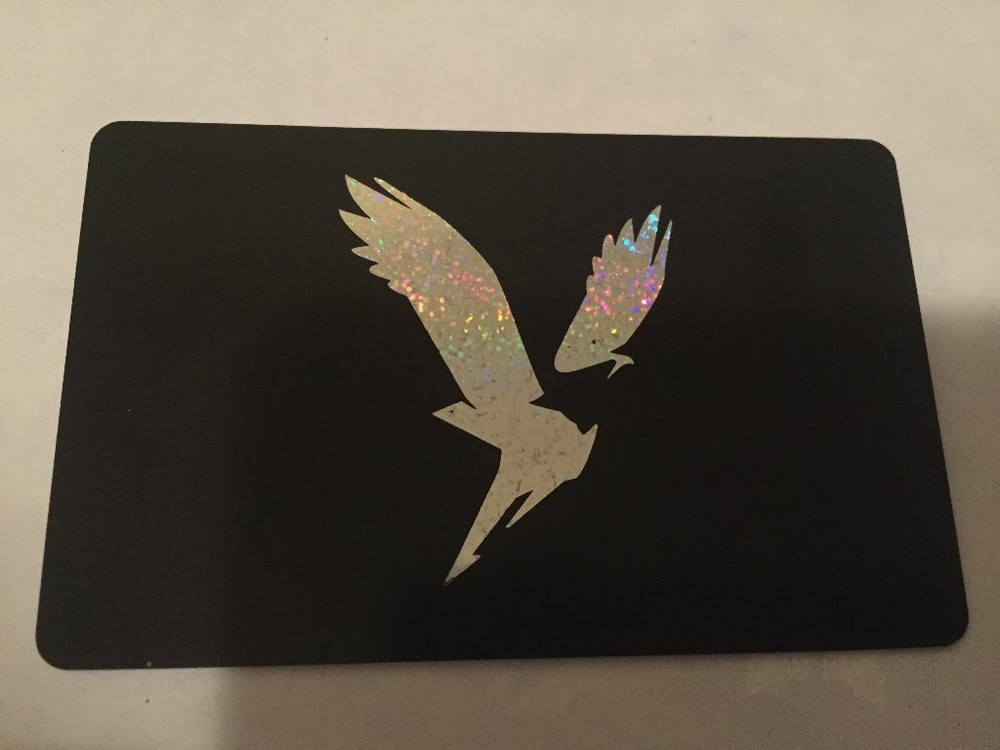 AMERICAN EAGLE Sparkling Silver Eagle 2020 Holographic Gift Card ( $0 )