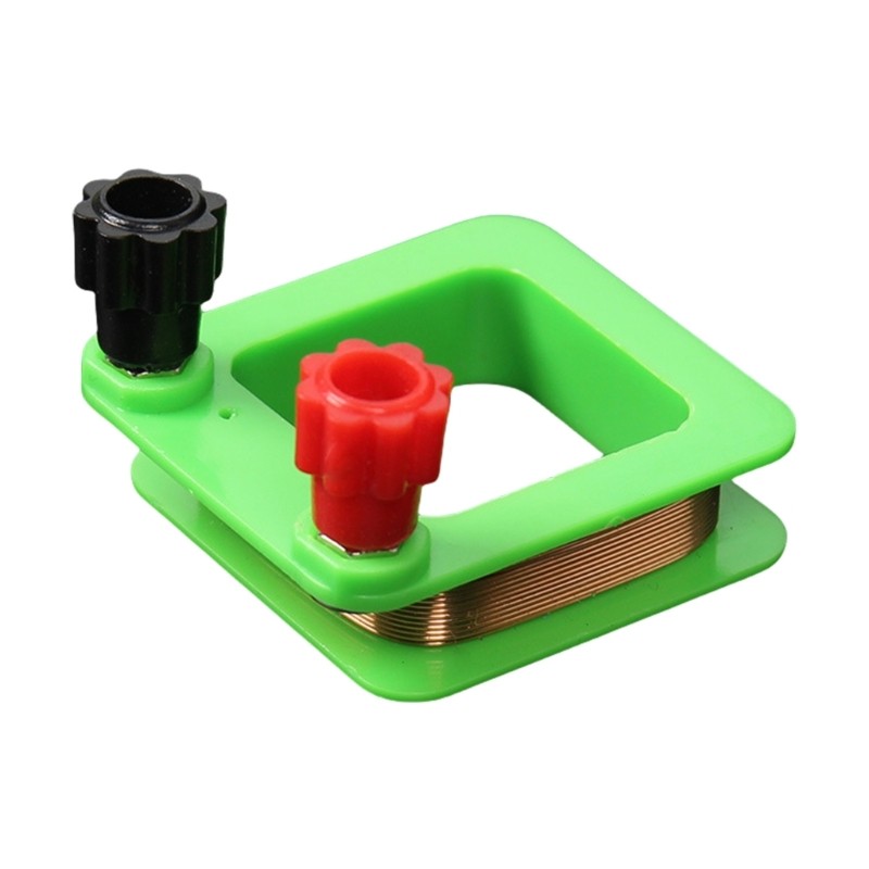 Demonstration Induction Coil Square Coil for Physics Teaching and Laboratory