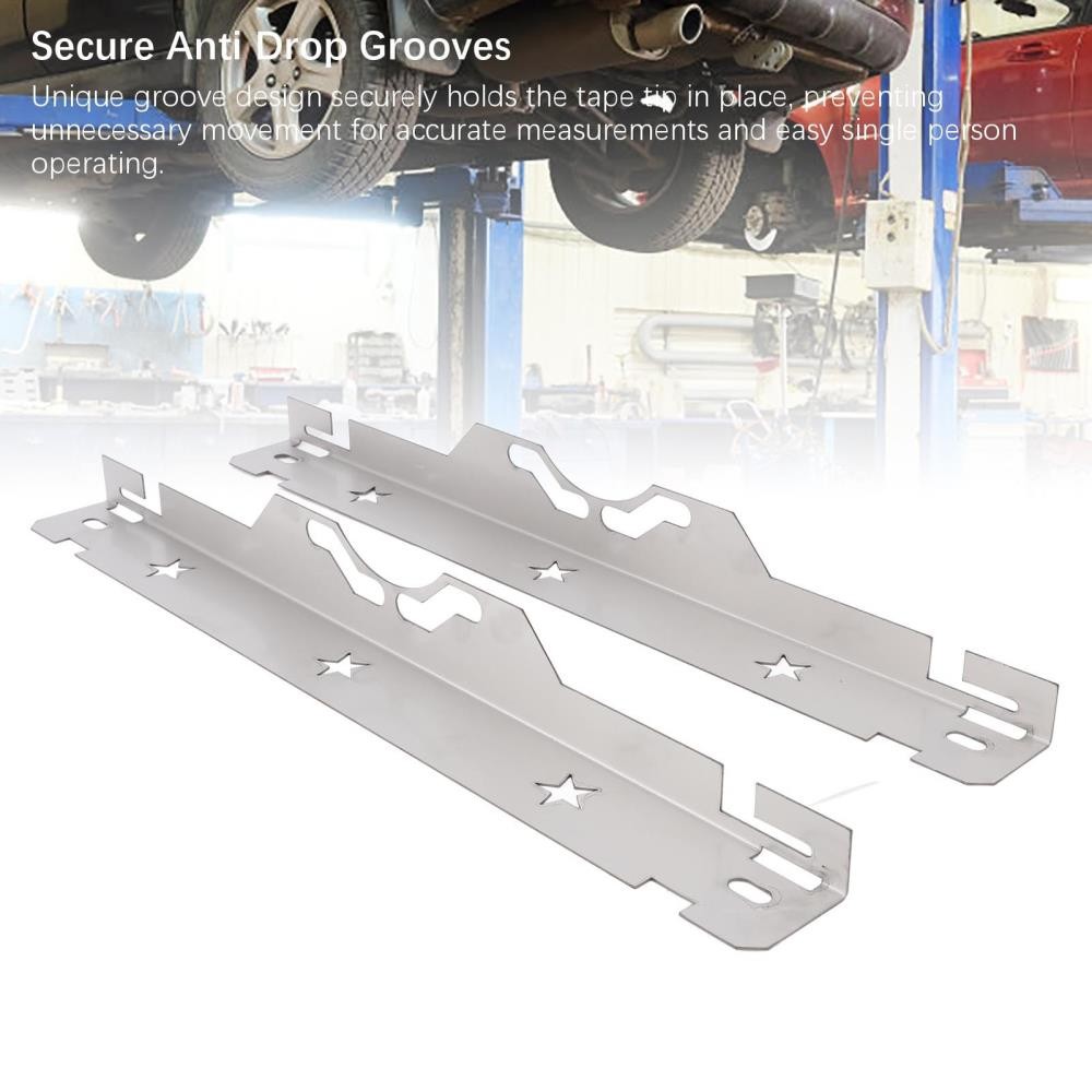 New Wheel Alignment Tool With 2 Measuring Tapes Toe Alignment Tool Plates For @